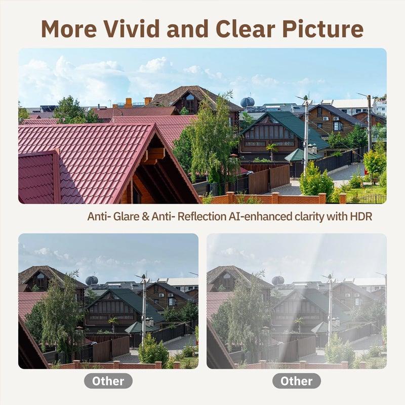 Upgraded WiFi Window Camera