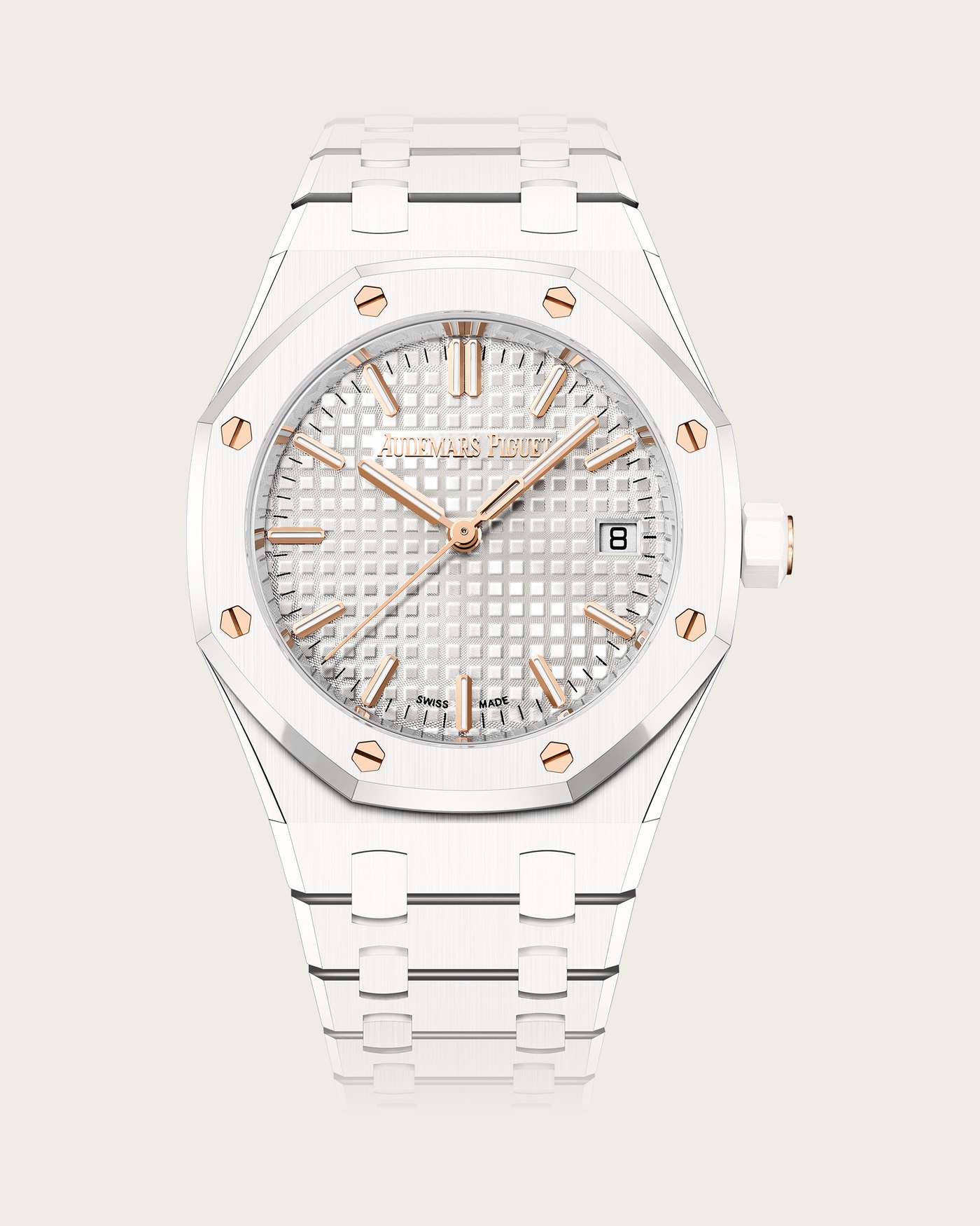 Audemars Piguet Royal Oak Selfwinding 34 White Ceramic