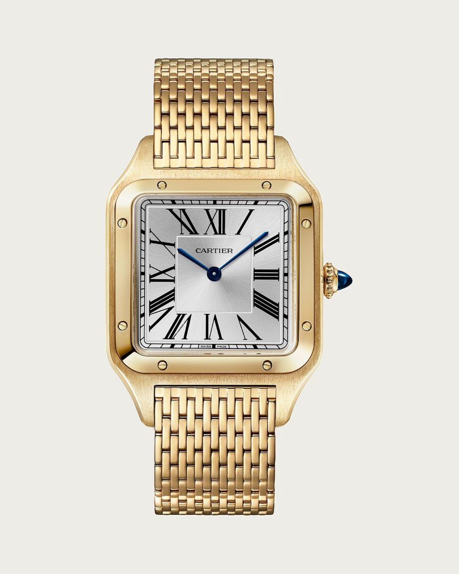 Cartier Santos-Dumont, Large, Gold Bracelet