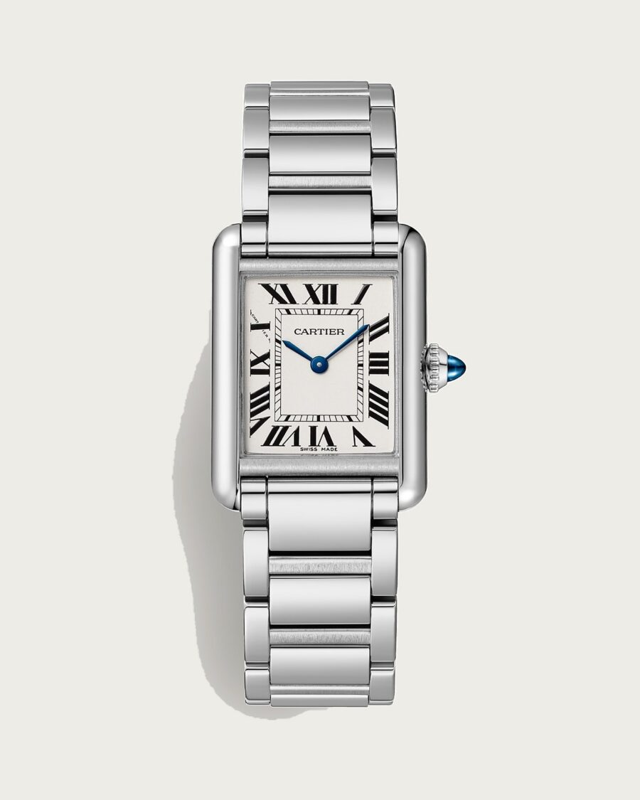 Cartier Tank Must, Small, Steel Bracelet