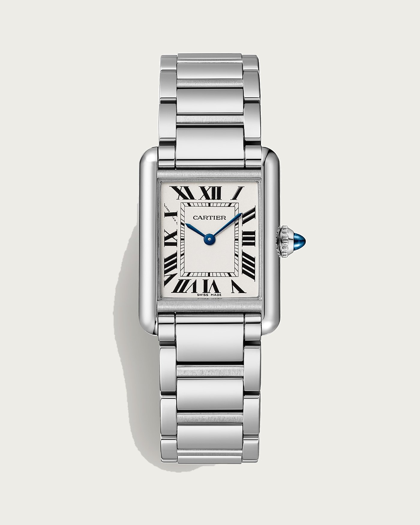 Cartier Tank Must, Small, Steel Bracelet