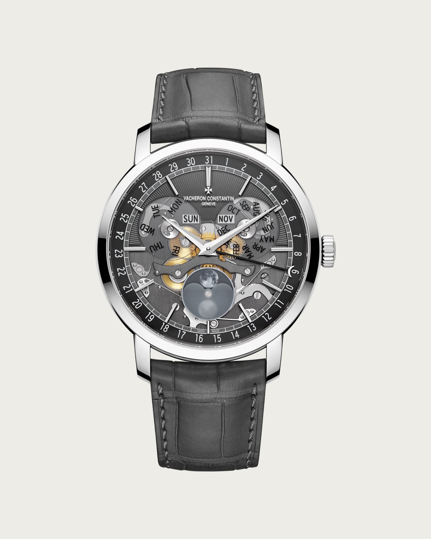 Vacheron Constantin Traditionnelle Complete Calendar Openface